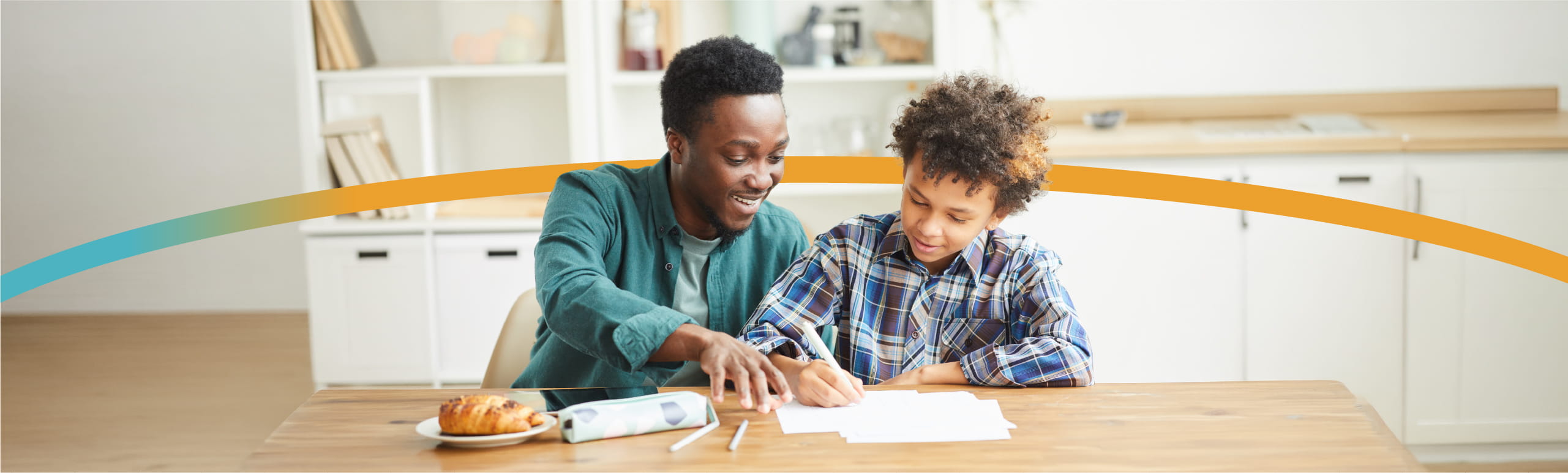 adhd getting started dad son homework